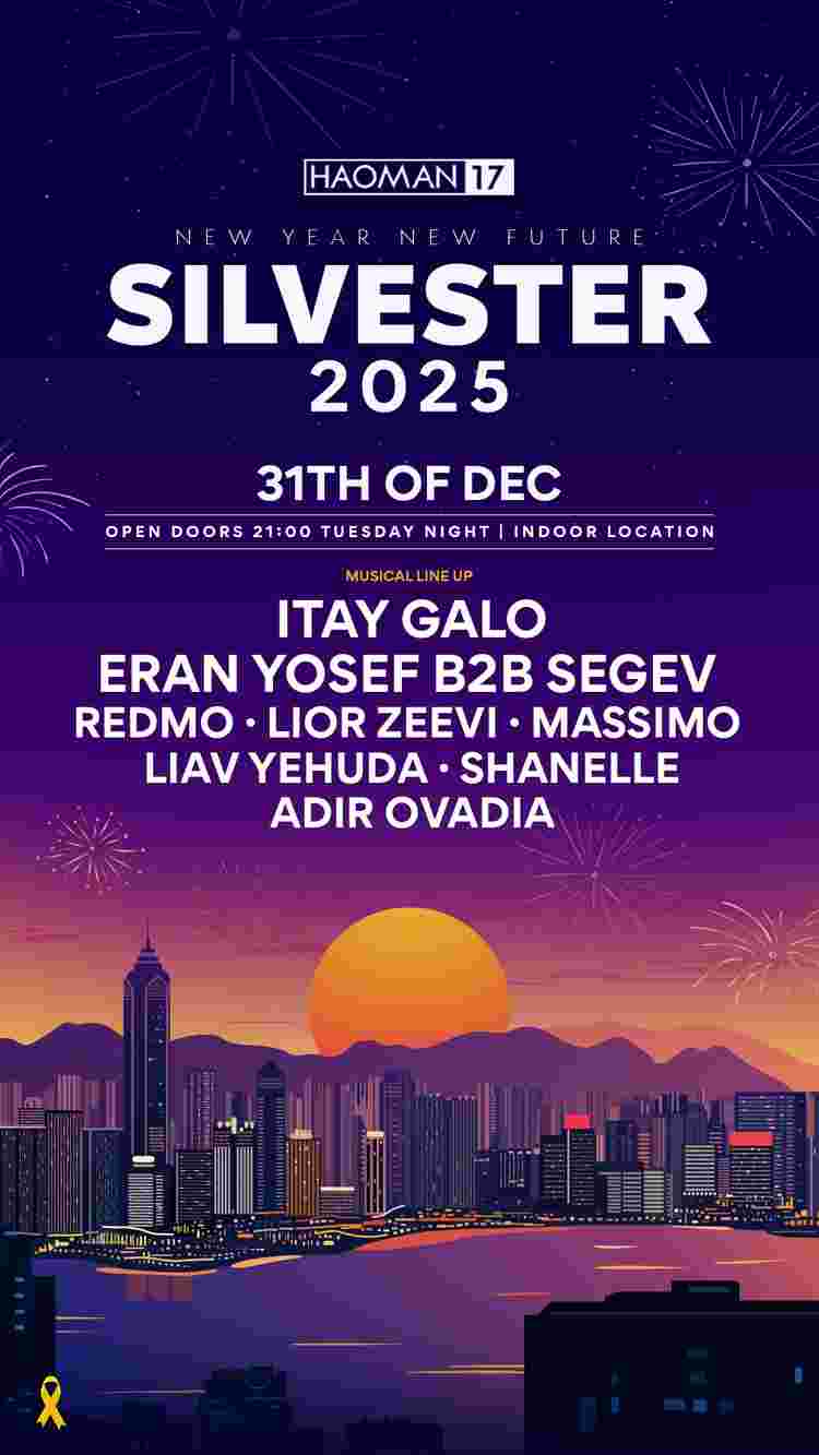 Event image Silvester 2025- Haoman 17 🏙️