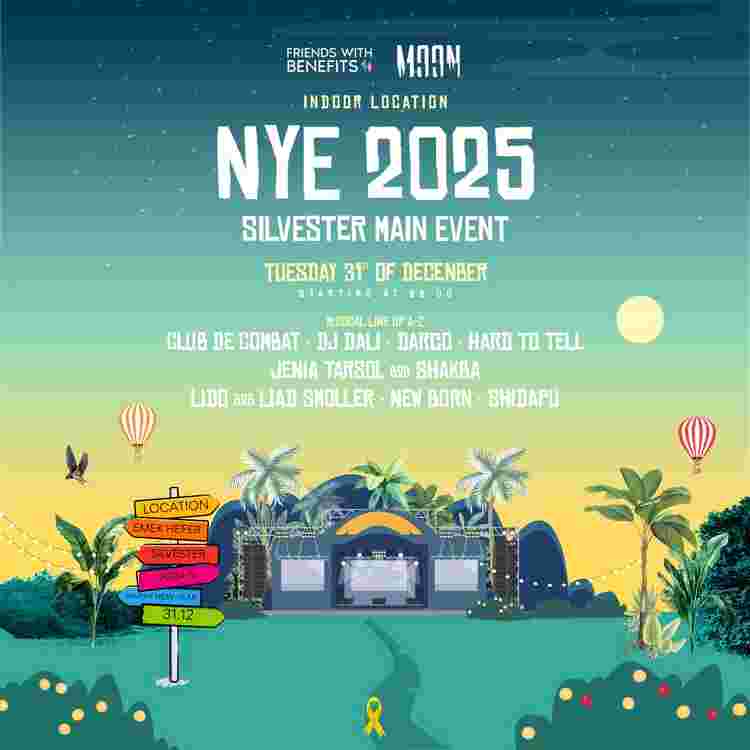 Event image NYE 2025 SILVESTER MAIN EVENT 🎡