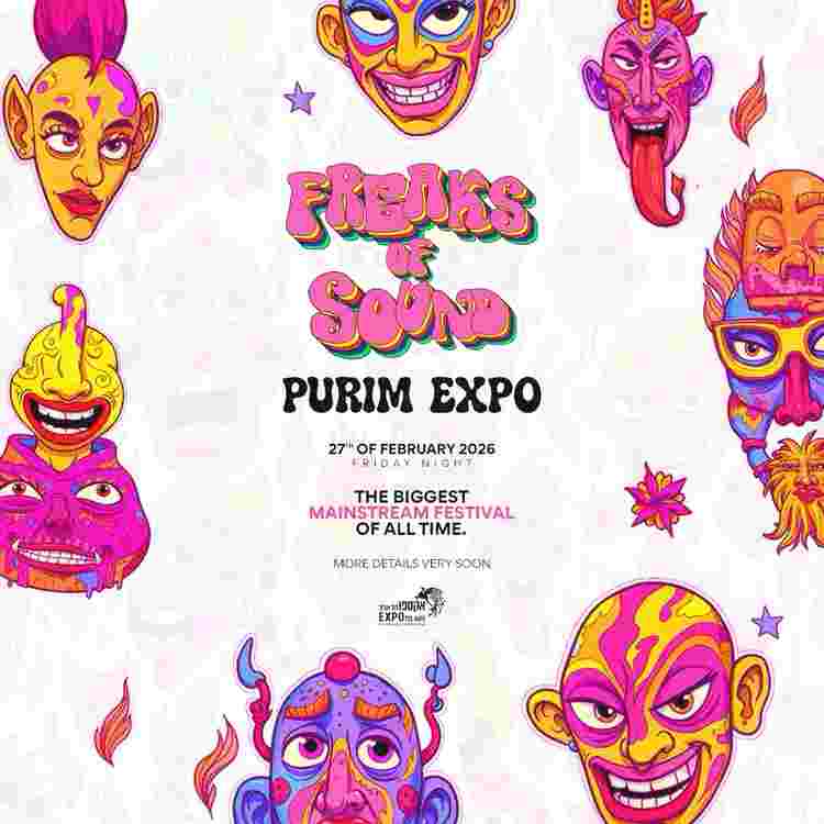 Event image PURIM EXPO - FREAKS OF SOUND 🤍