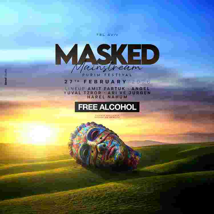 Event image MASKED - אלכוהול חופשי ❤️