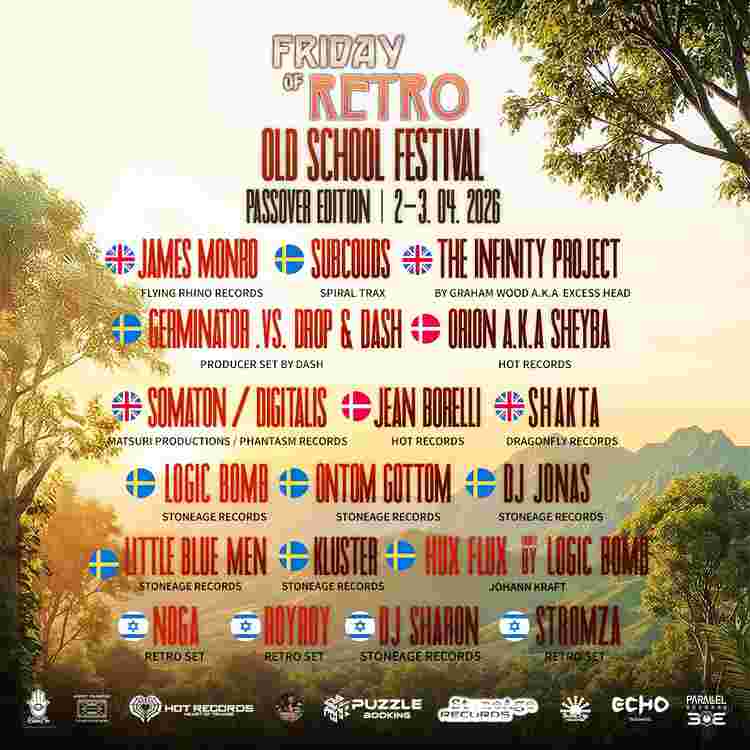 Event image Friday of retro 