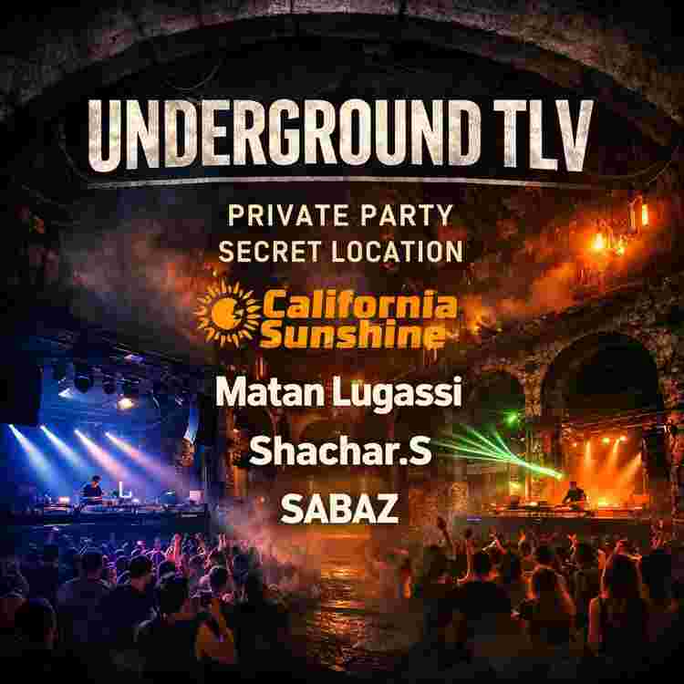 Event image UNDERGROUND tlv 26.3 
