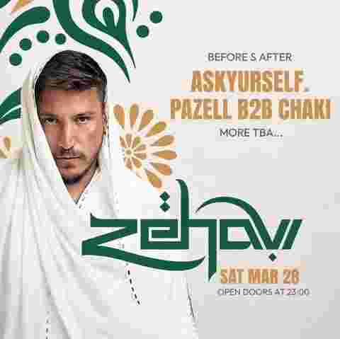 Event image SATURDAY SECRET // ZEHAVI // 28.03