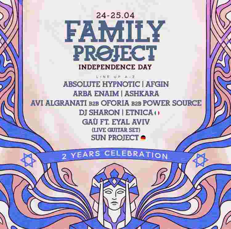 Event image Family Project // independence day // 24-25.4 