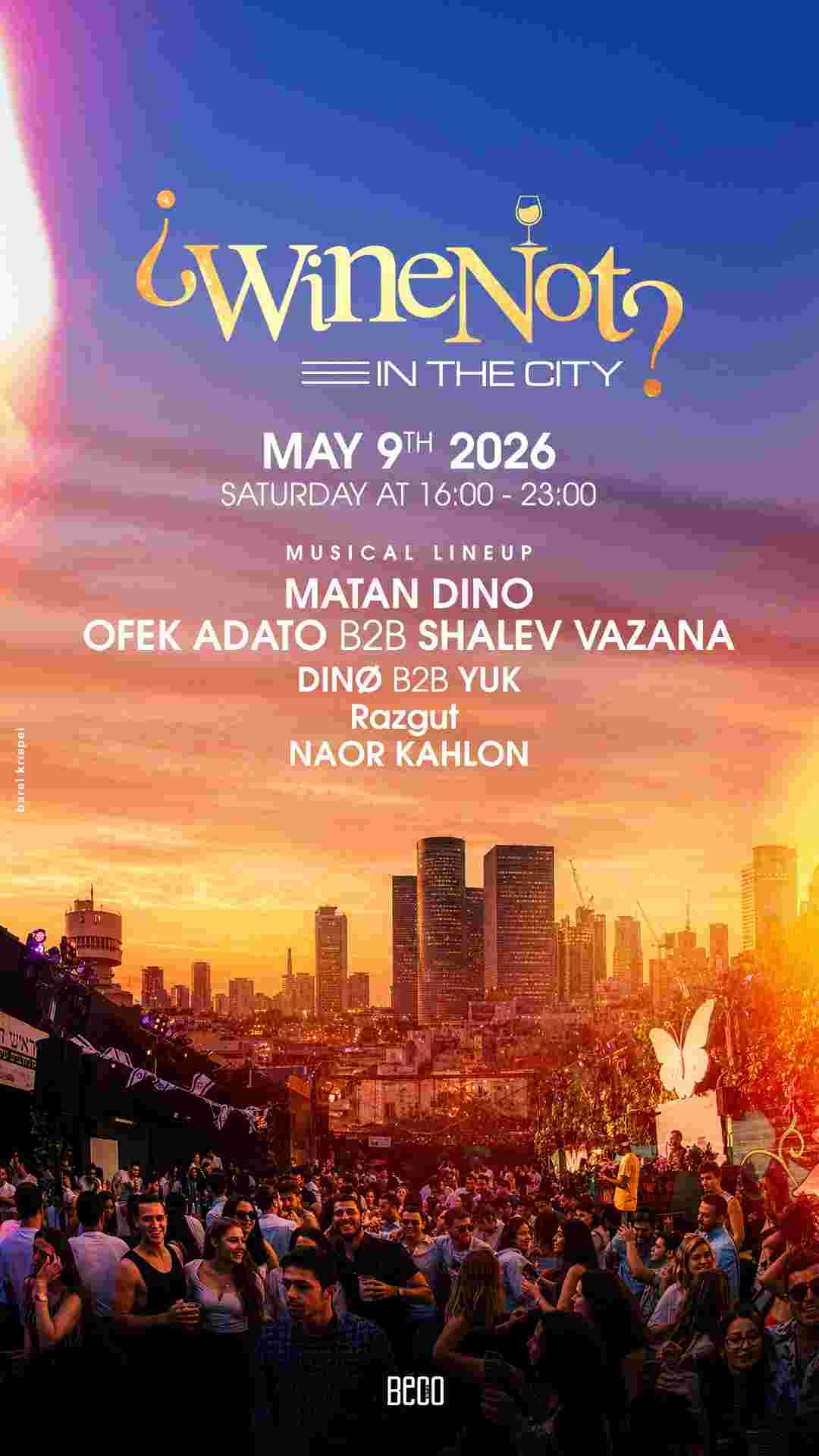 Event image ¿WineNot? In The City🌇
