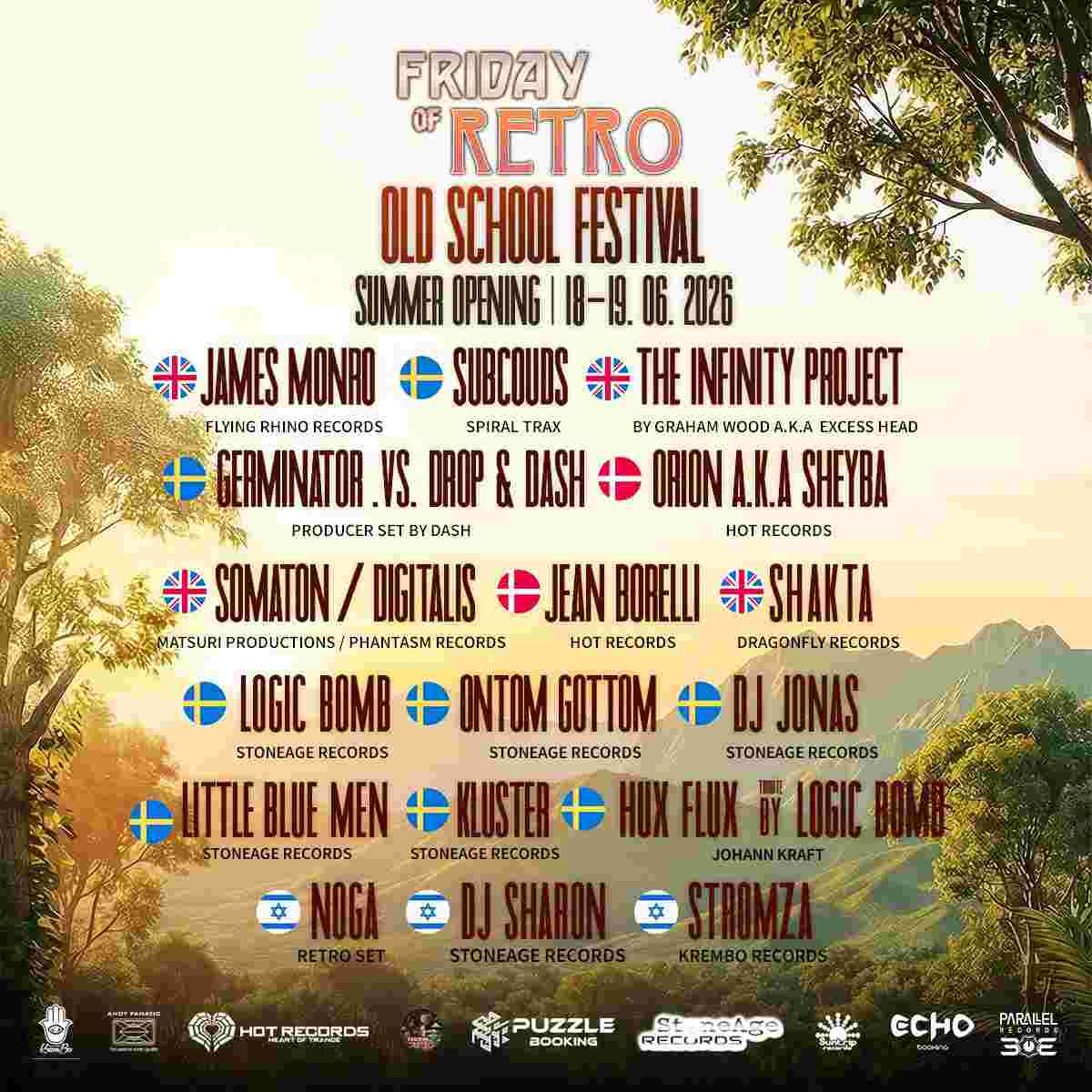 Event image Friday of retro 