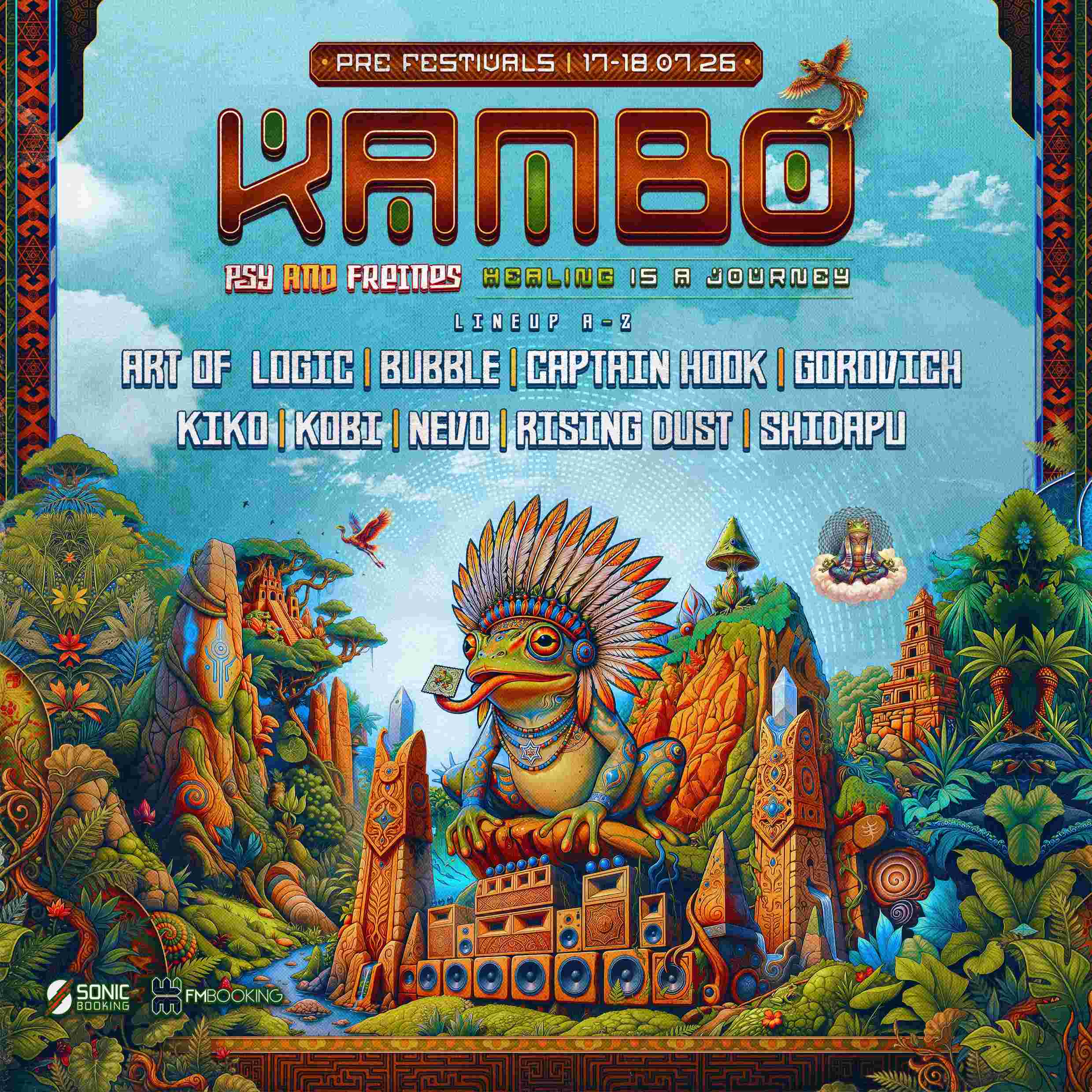Event image KAMBO // Psy and friends // 17-18.7 // pre-festivals 