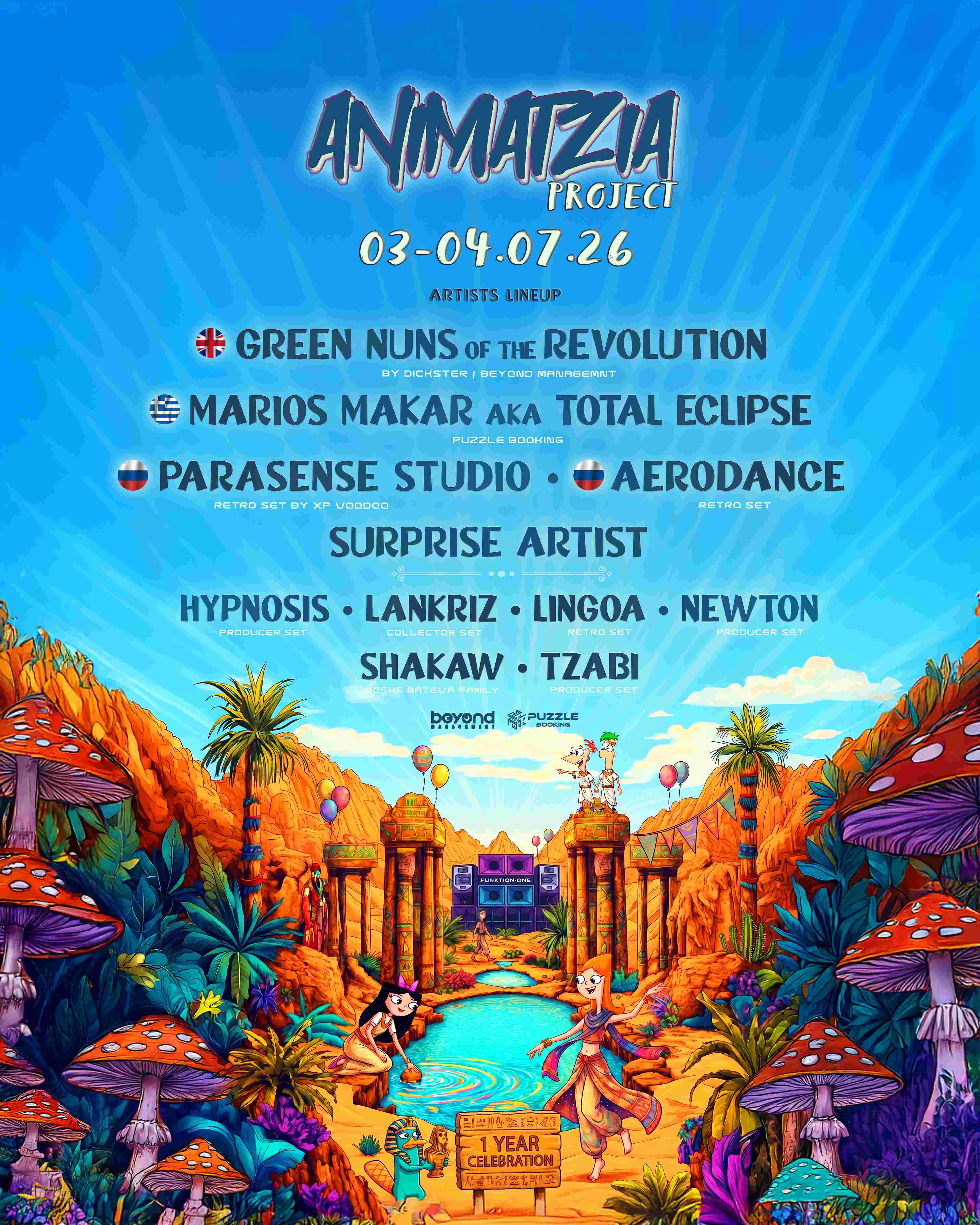 Event image Animatzia Project : 1 Year Celebration 🎉 
