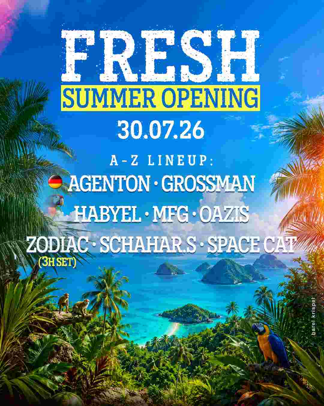 Event image 🌞 FRESH SUMMER OPENING