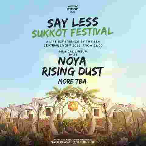 Event image NOYA x RISING DUST • SUKKOT