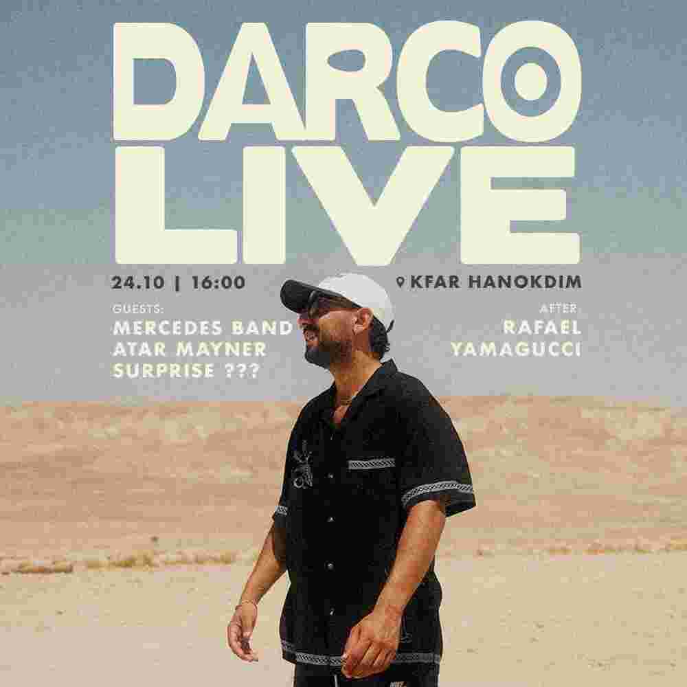 Event image Darco Live | Kfar Hanokdim | 24.10