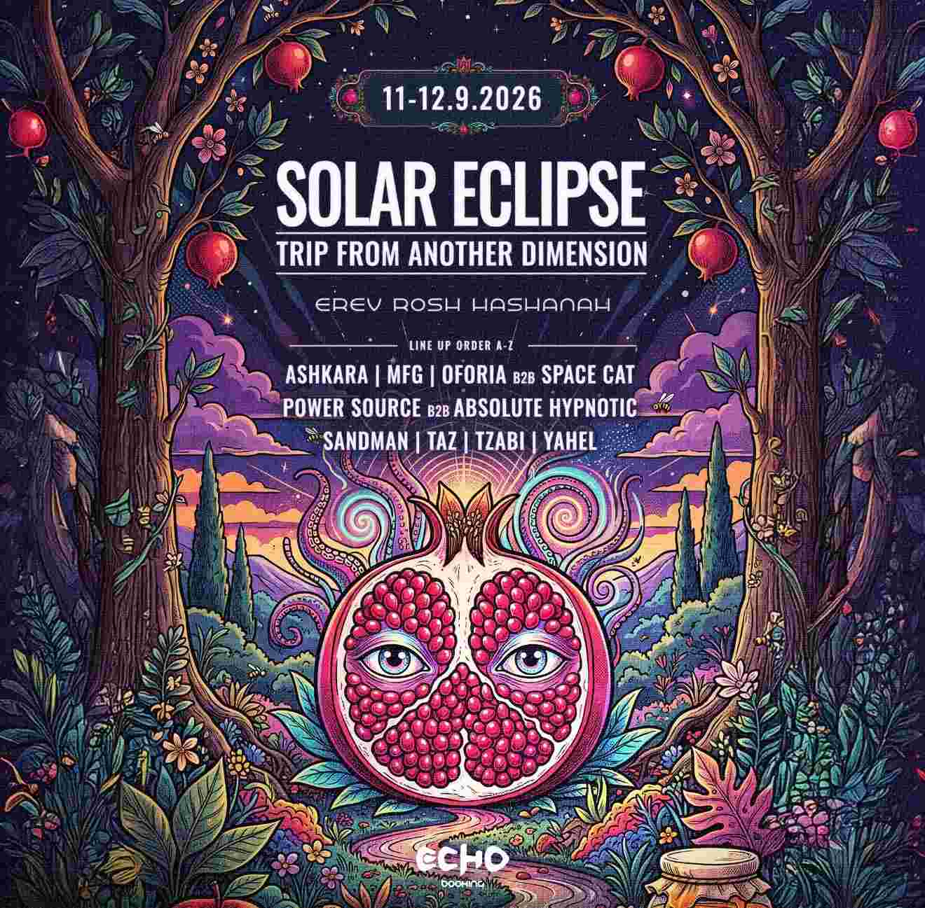 Event image Solar Eclipse ll 11-12.9 ll ערב ראש השנה 