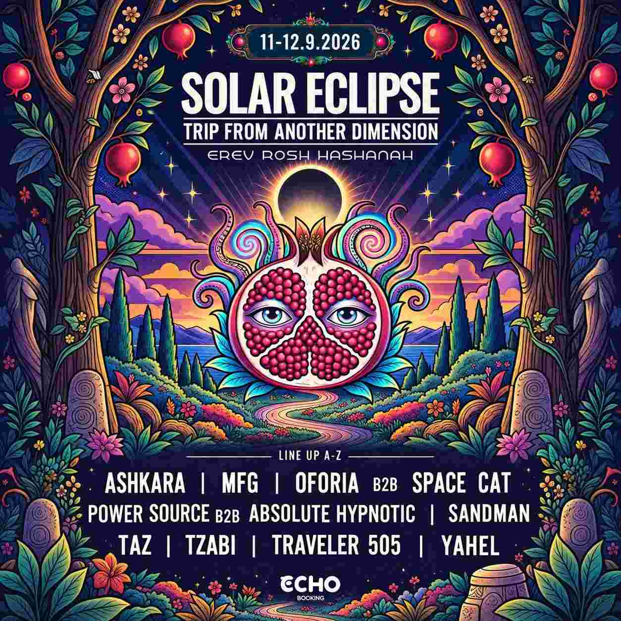 Event image Solar Eclipse ll 11-12.9 ll ערב ראש השנה 