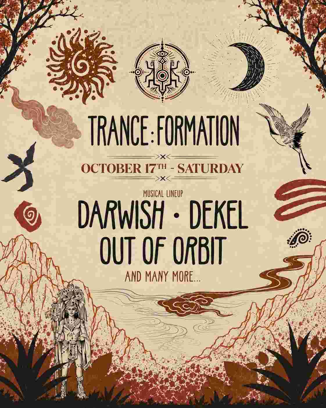 Event image Trance:Formation ⬢ 17 October