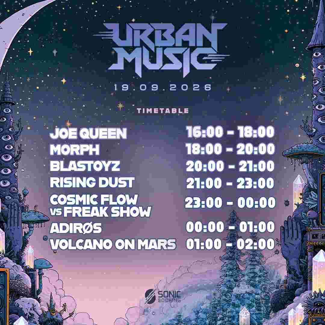 Event image Urban Music 19/9