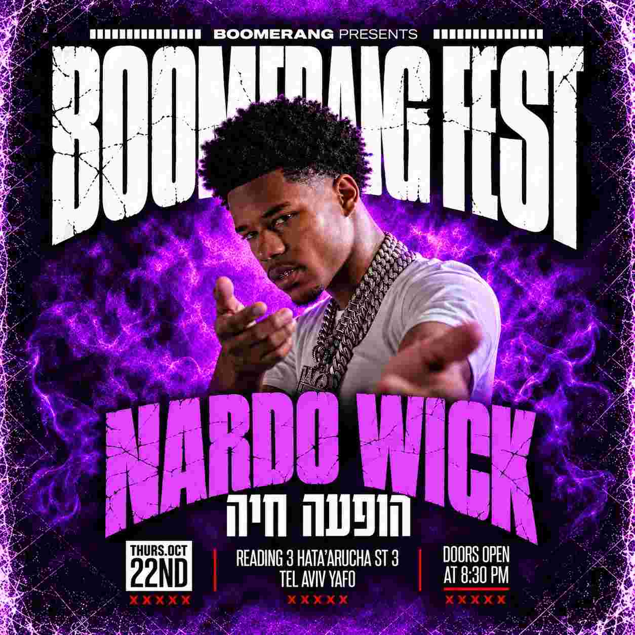 Event image NARDO WICK LIVE @ BOOMERANG FEST