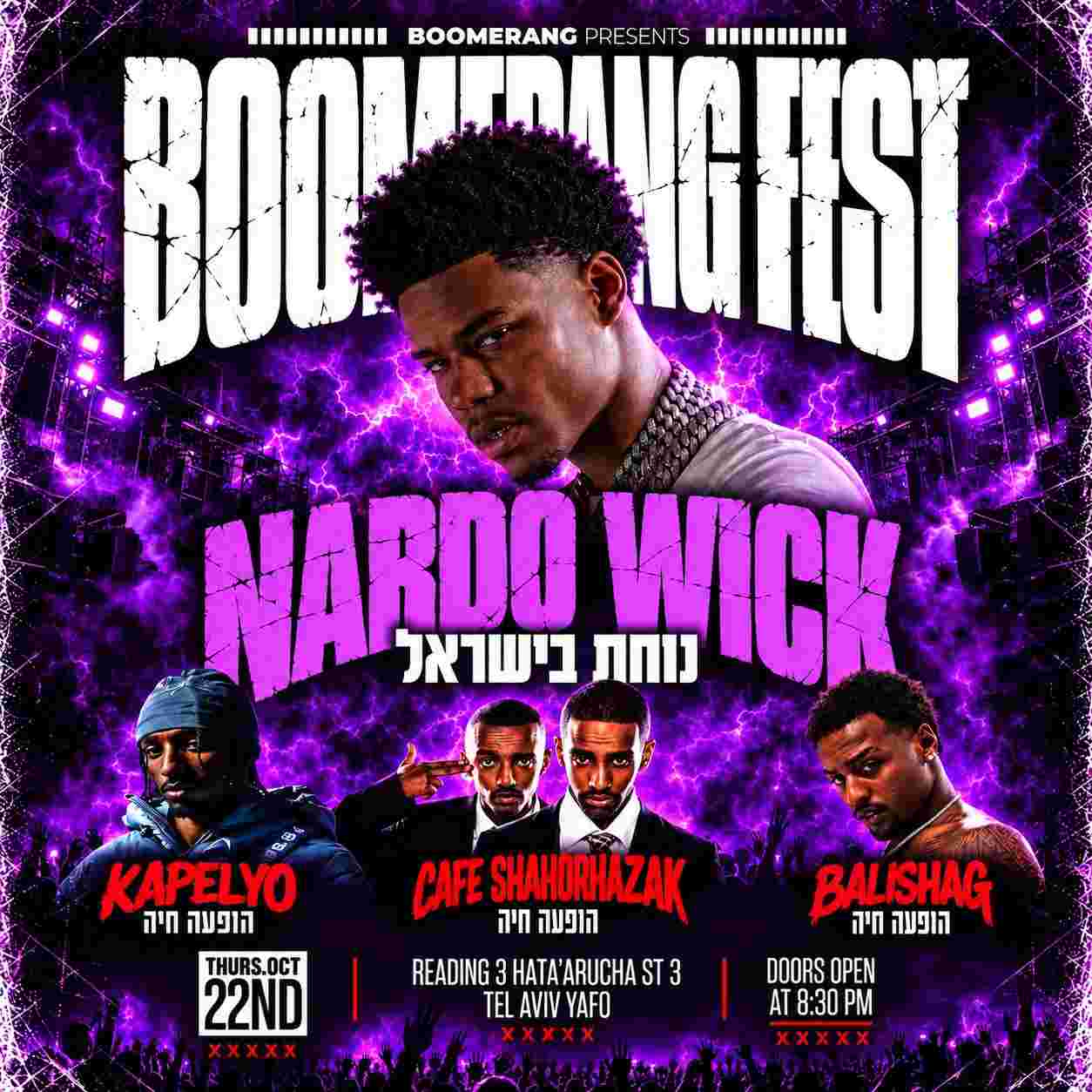 Event image NARDO WICK LIVE @ BOOMERANG FEST