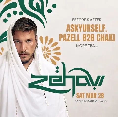 Event image - SATURDAY SECRET // ZEHAVI // 28.03