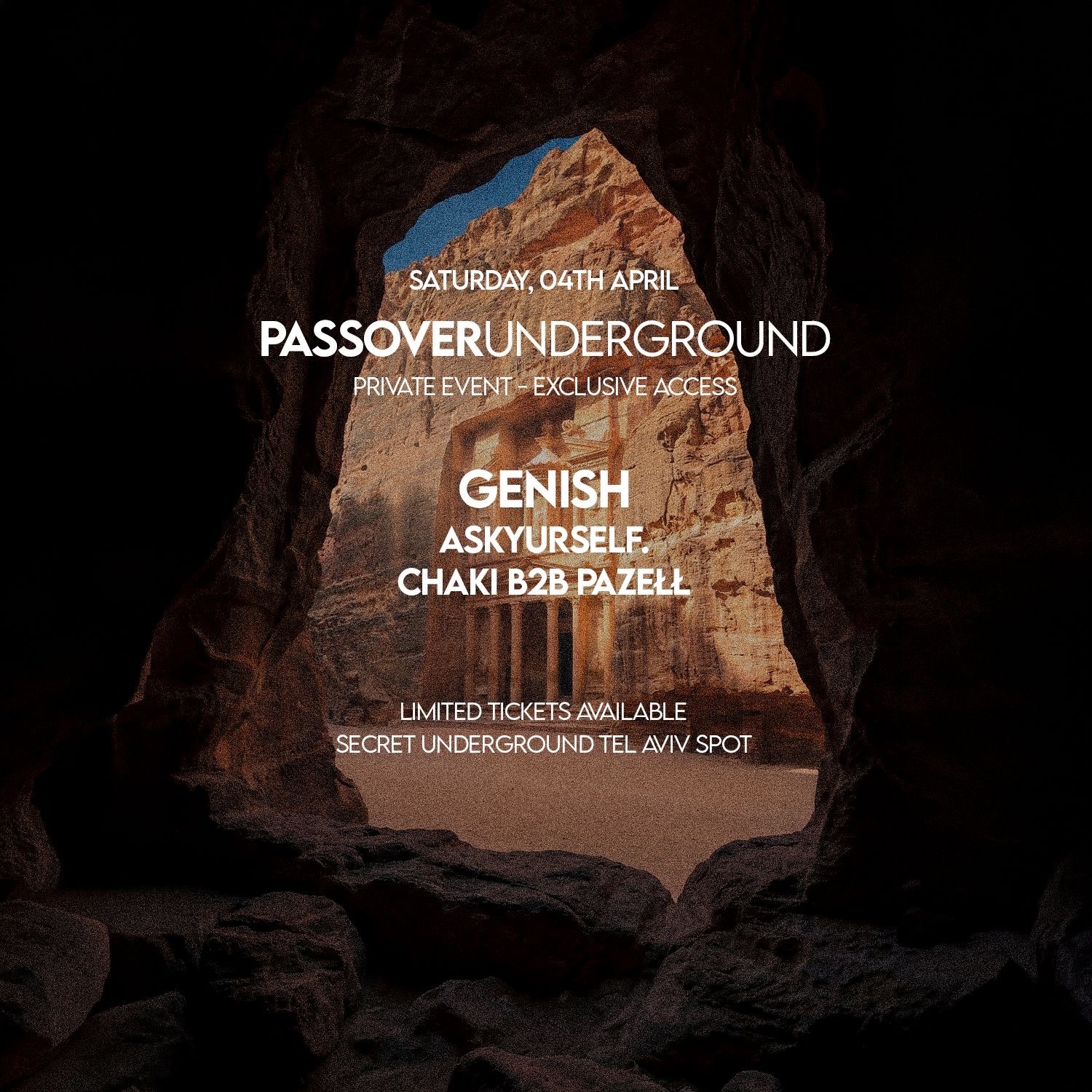 Event image - Saturday Secret Underground 4.4