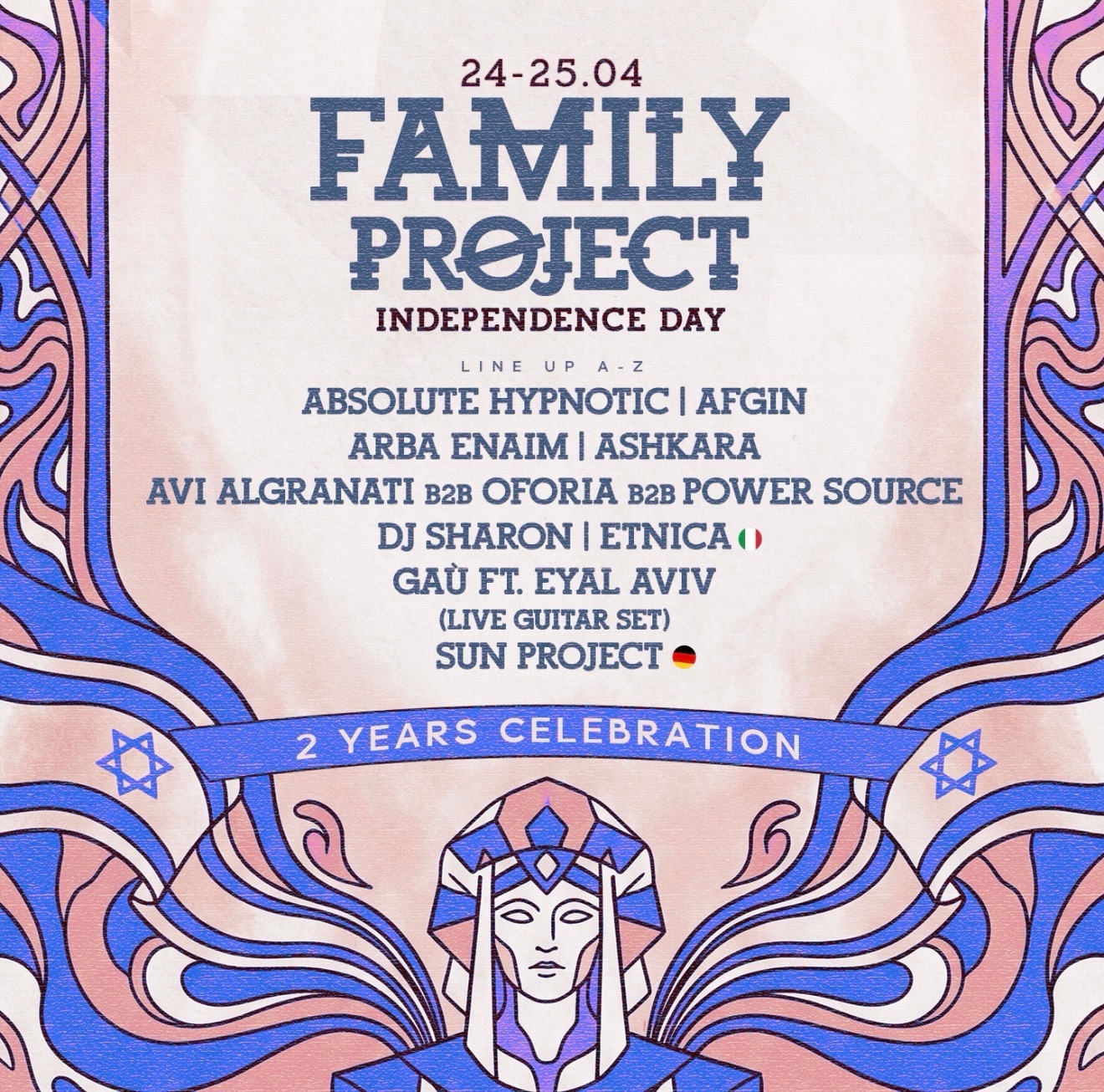 Event image - Family Project // independence day // 24-25.4 