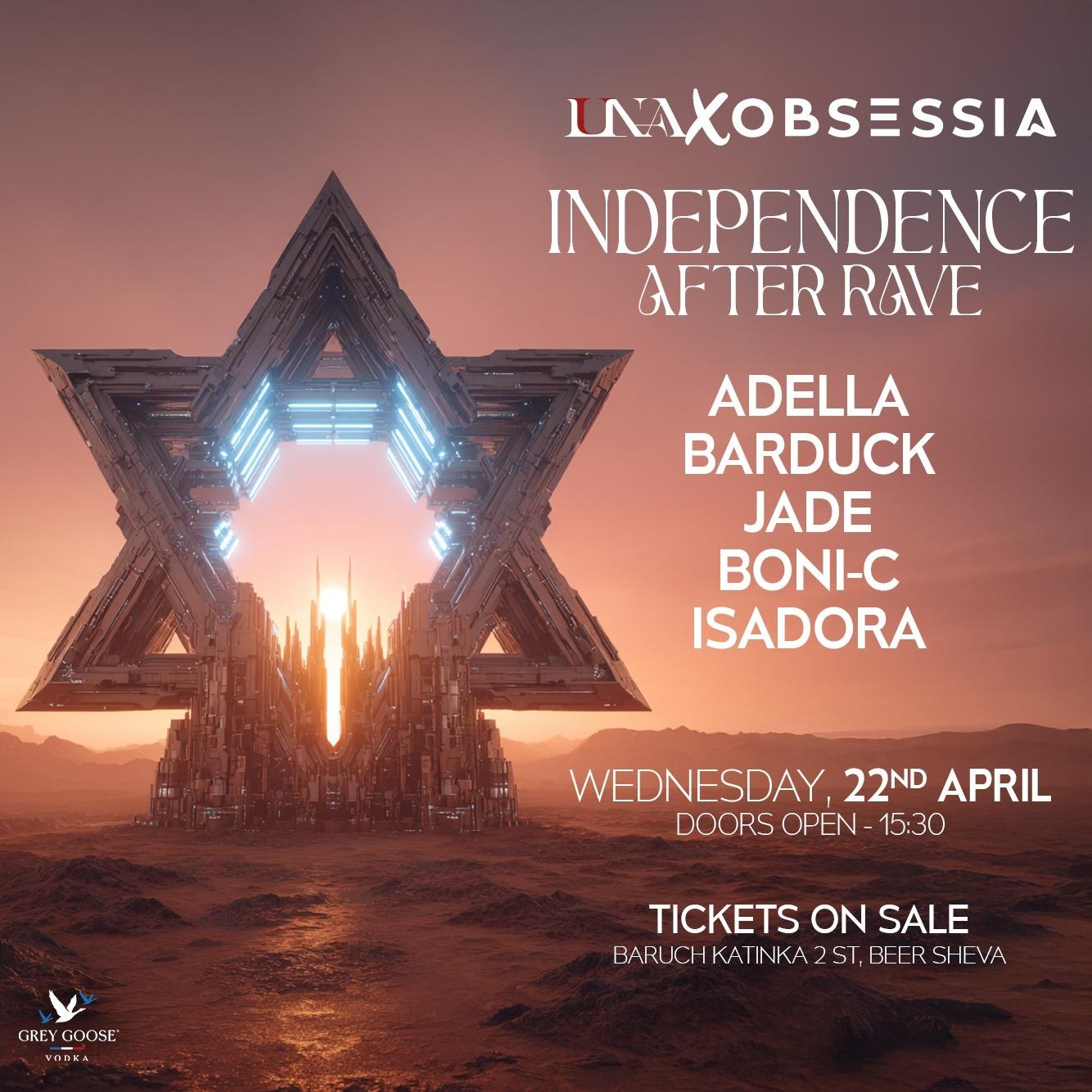 Event image - 🔥OBSESSIA X LUNA INDEPENDENCE AFTER RAVE🔥