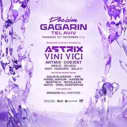 DECISION FESTIVAL | GAGARIN TLV | 10.09