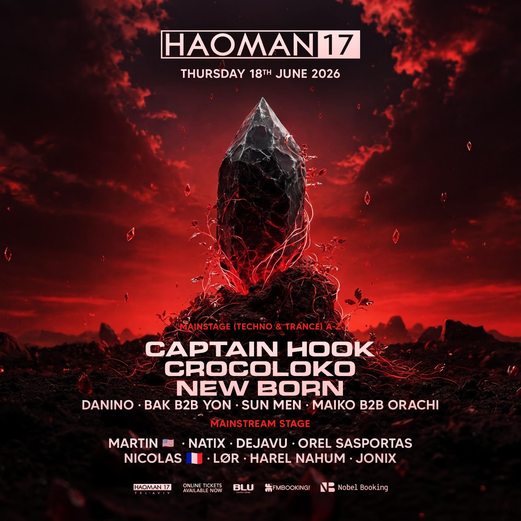 Event image - THURSDAY NIGHT • HAOMAN 17 • 18.06