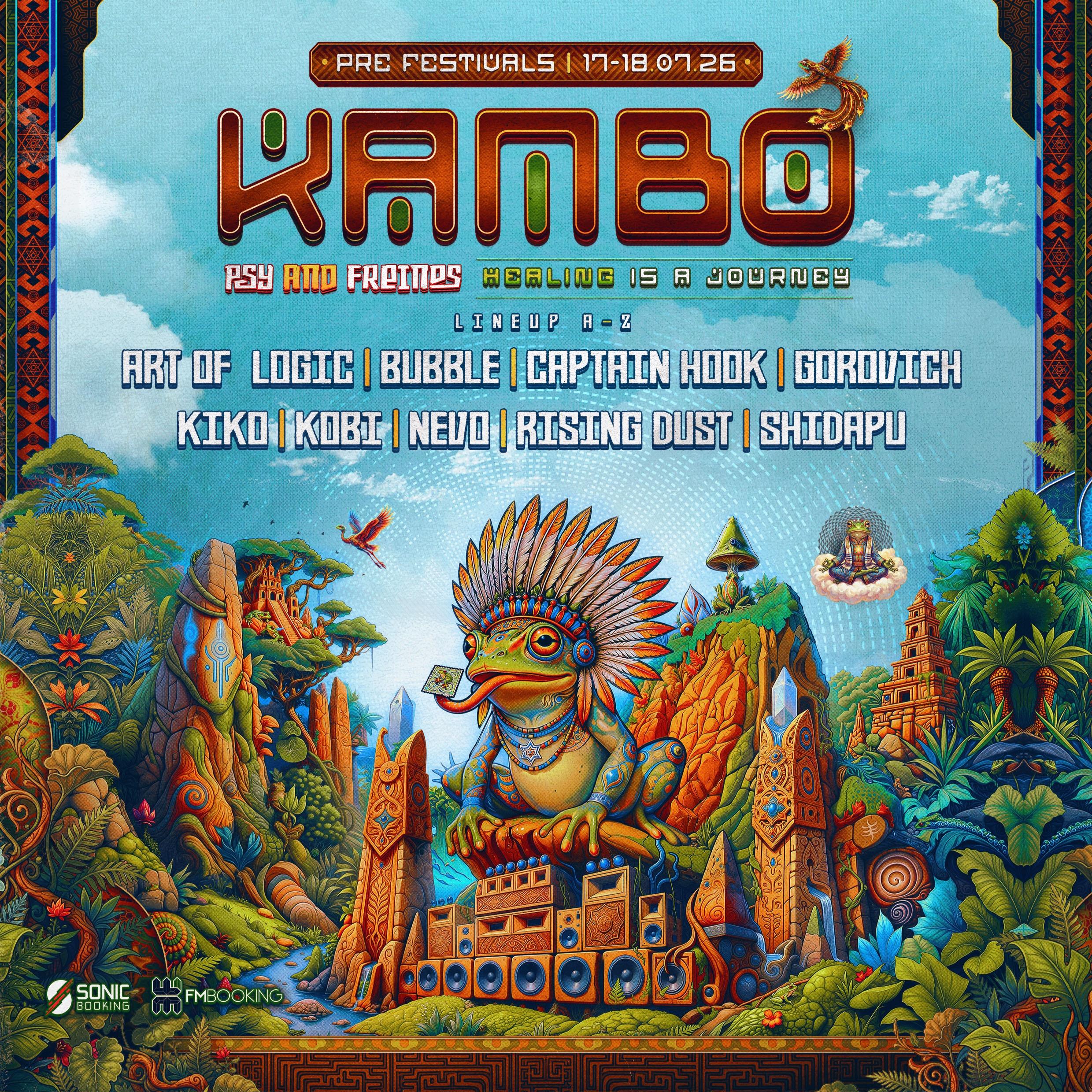 Event image - KAMBO // Psy and friends // 17-18.7 // pre-festivals 