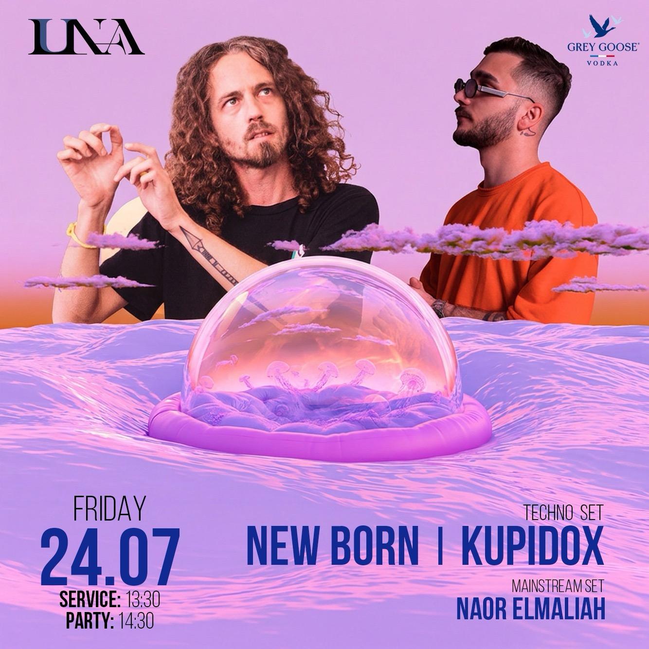Event image - NEW BORN | KOPIDOX | LUNA - שישי צהריים