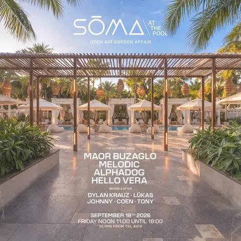 Event image - SŌMA - THE POOL EXPERIENCE | 18.09