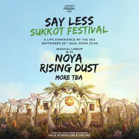 Event image - NOYA x RISING DUST • SUKKOT