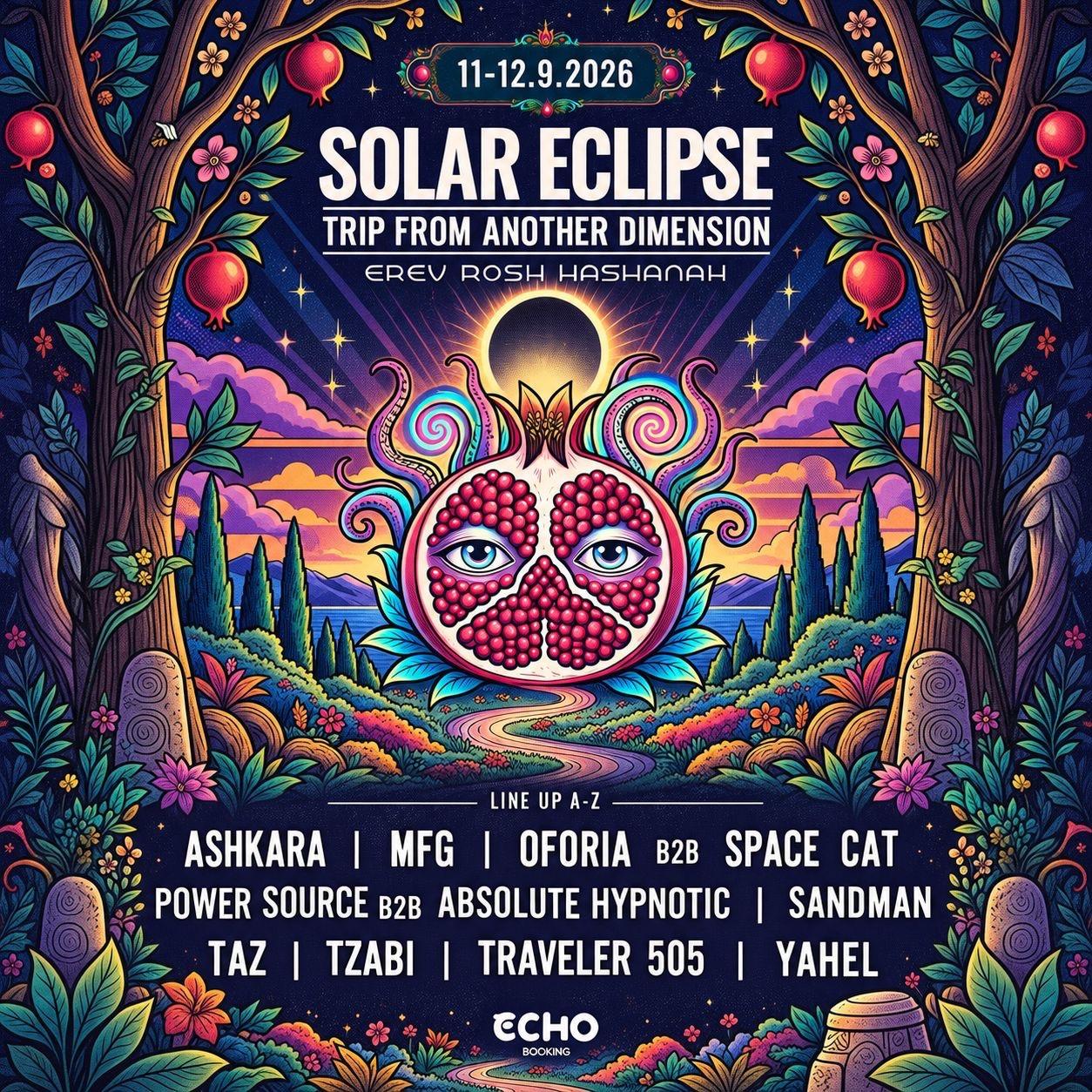 Event image - Solar Eclipse ll 11-12.9 ll ערב ראש השנה 
