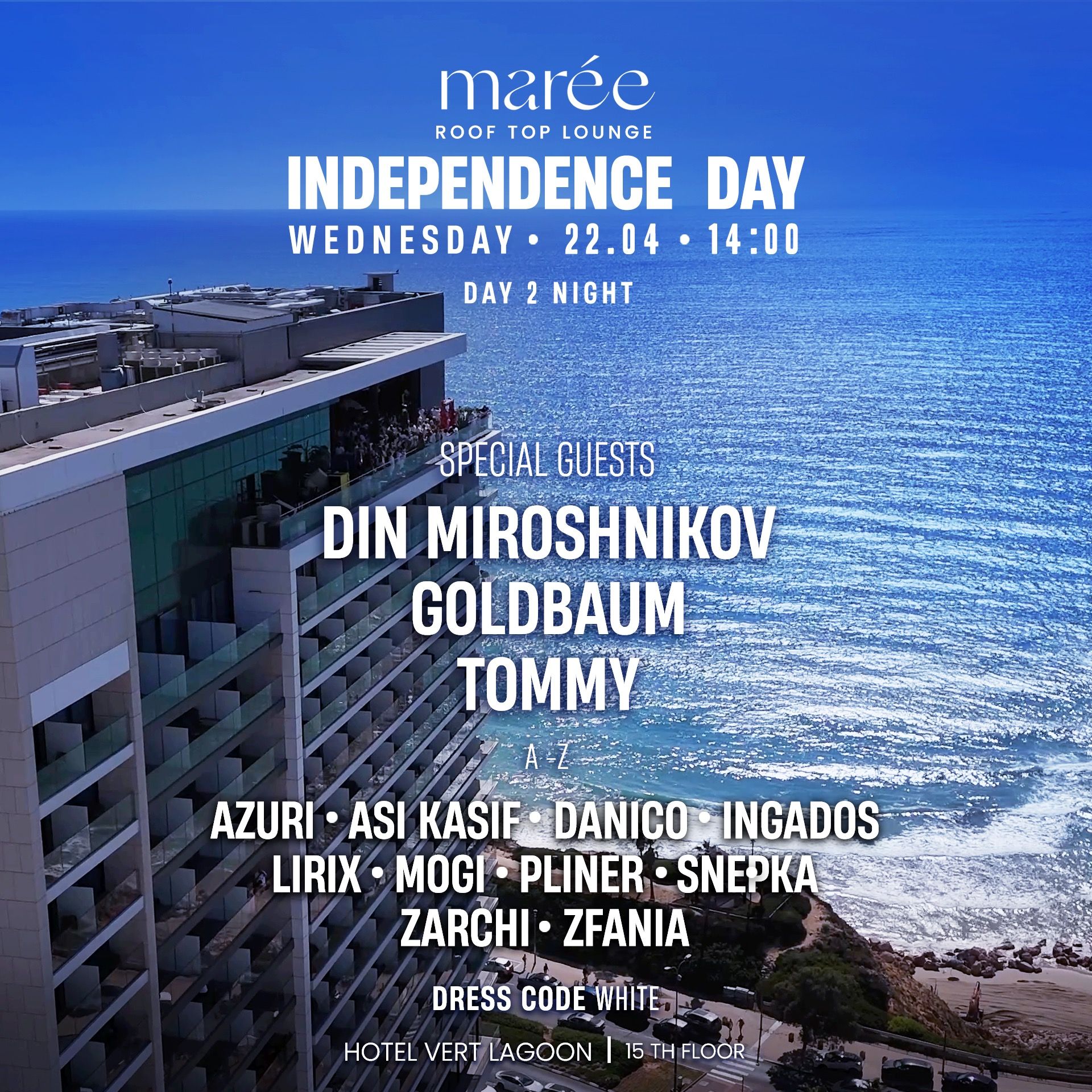 Event image - Independence day  at Maree עצמאות בלבן במארי 