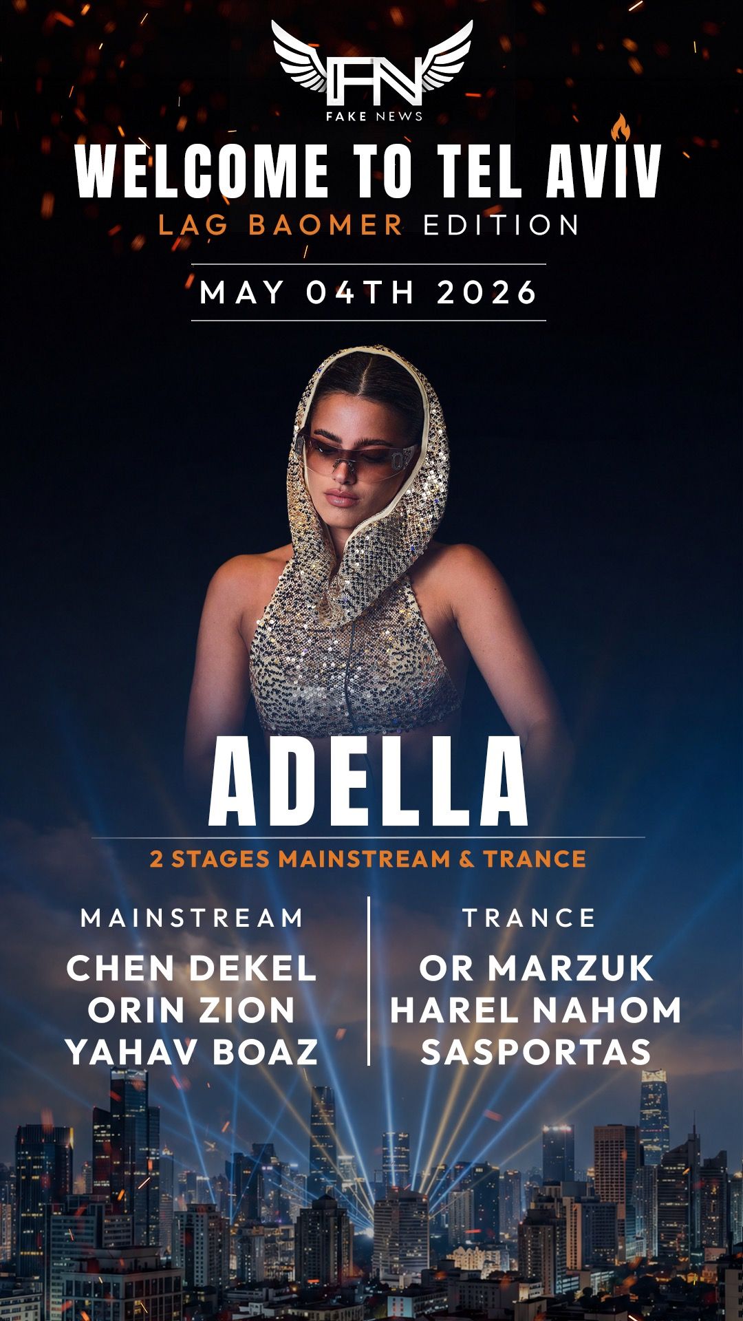 Event image - לג בעומר בתל אביב 🌇🎧