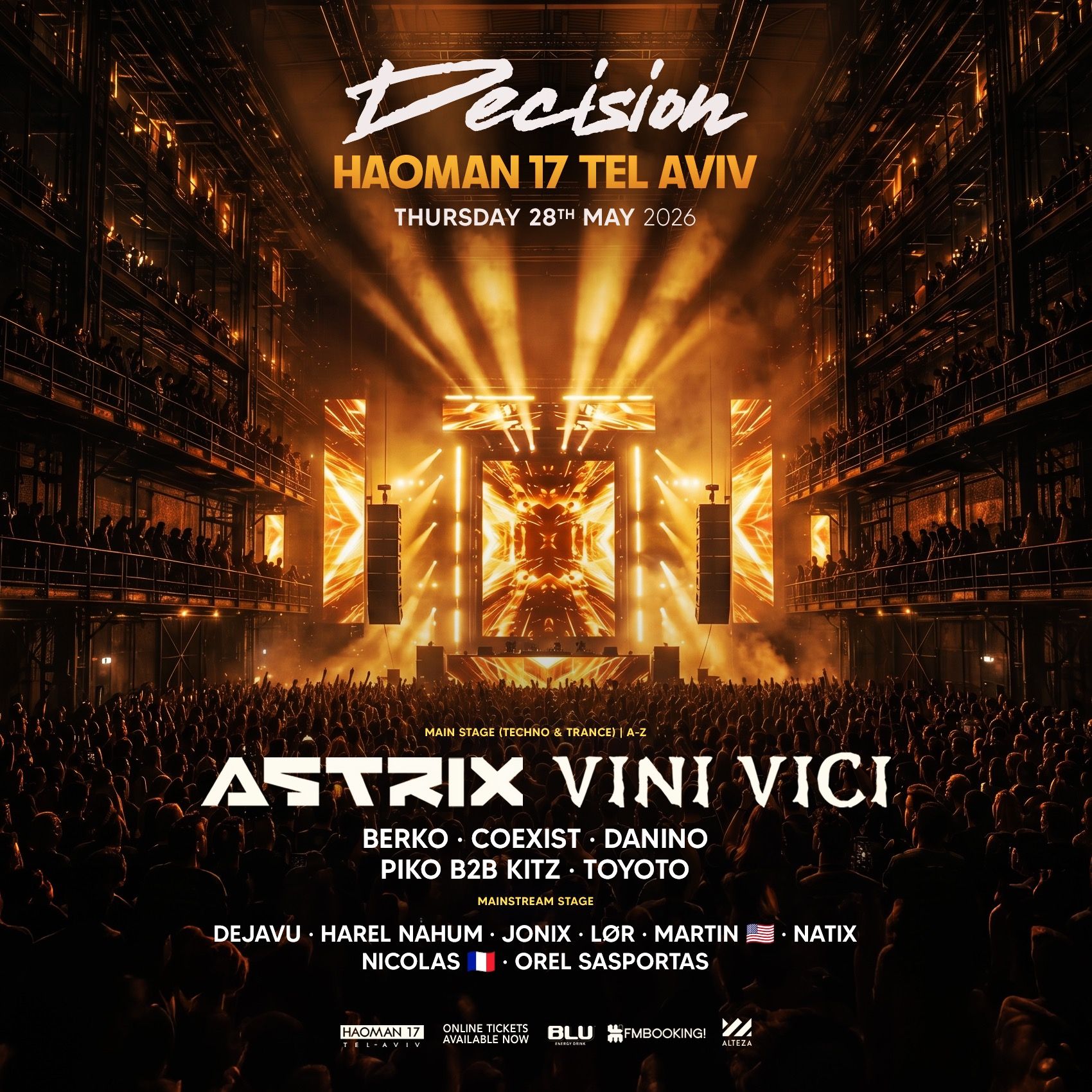 Event image - DECISION HAOMAN 17 • VINI VICI & ASTRIX • 28.05