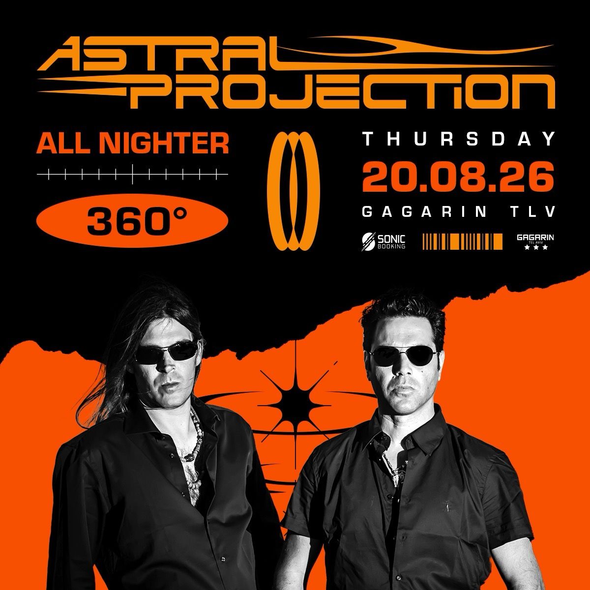 Event image - ASTRAL PROJECTION ALL NIGHTER - 360° SHOW