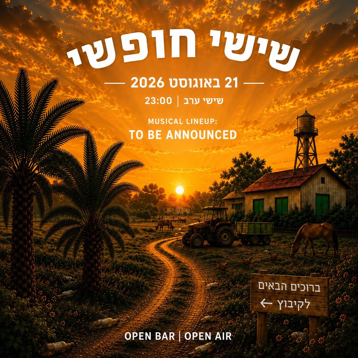Event image - ✨ שישי חופשי - אלכהול חופשי ✨
