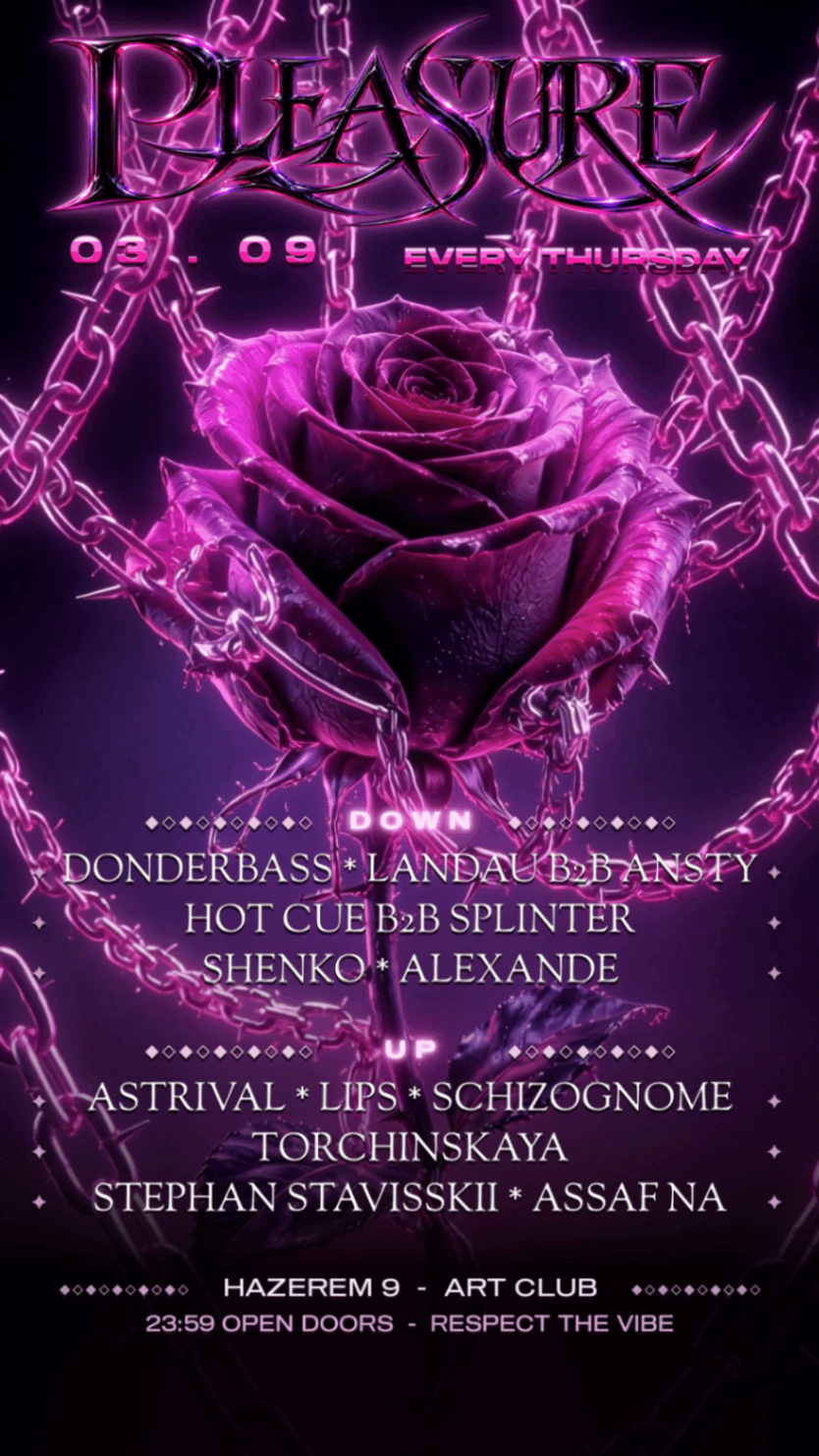 Event image - PLEASURE - REVOLUTION 3.9