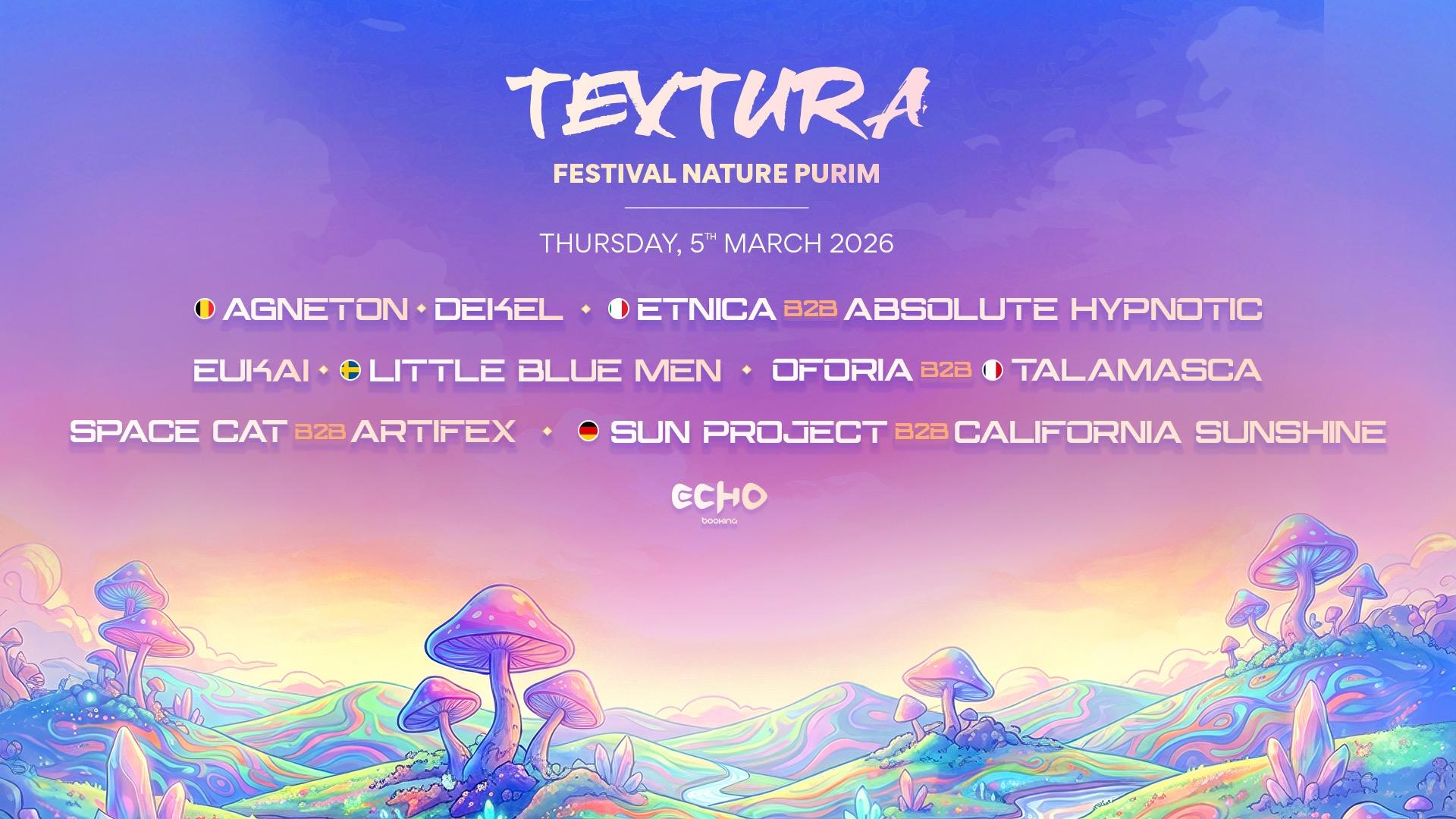Textura Festival \ Nature Purim ⚜️