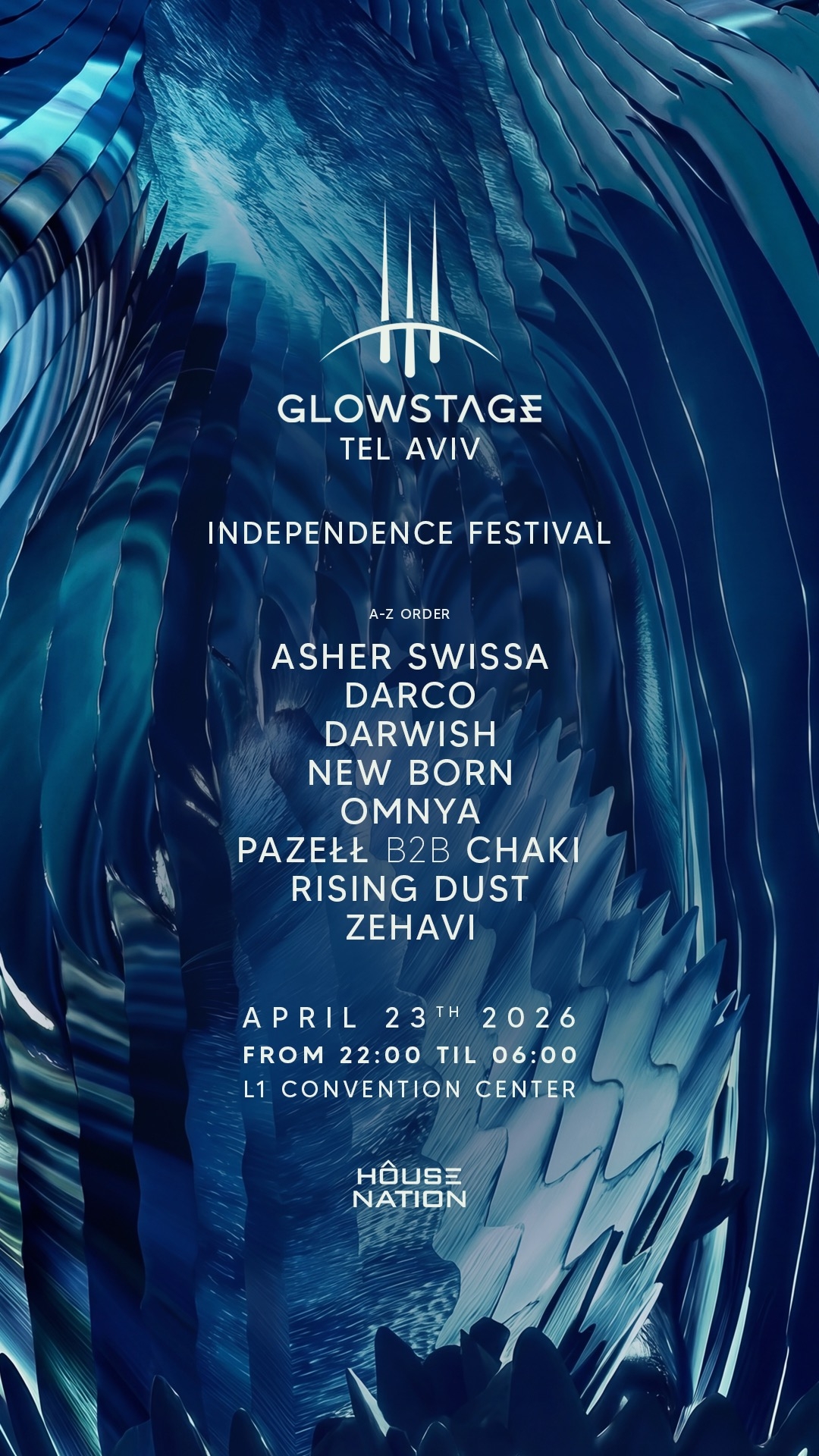 Event image - TLV - PURIM 2026 | GLOWSTAGE 🎭