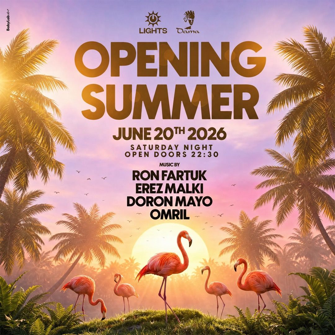 Event image - LIGHTS- OPENING SUMMER